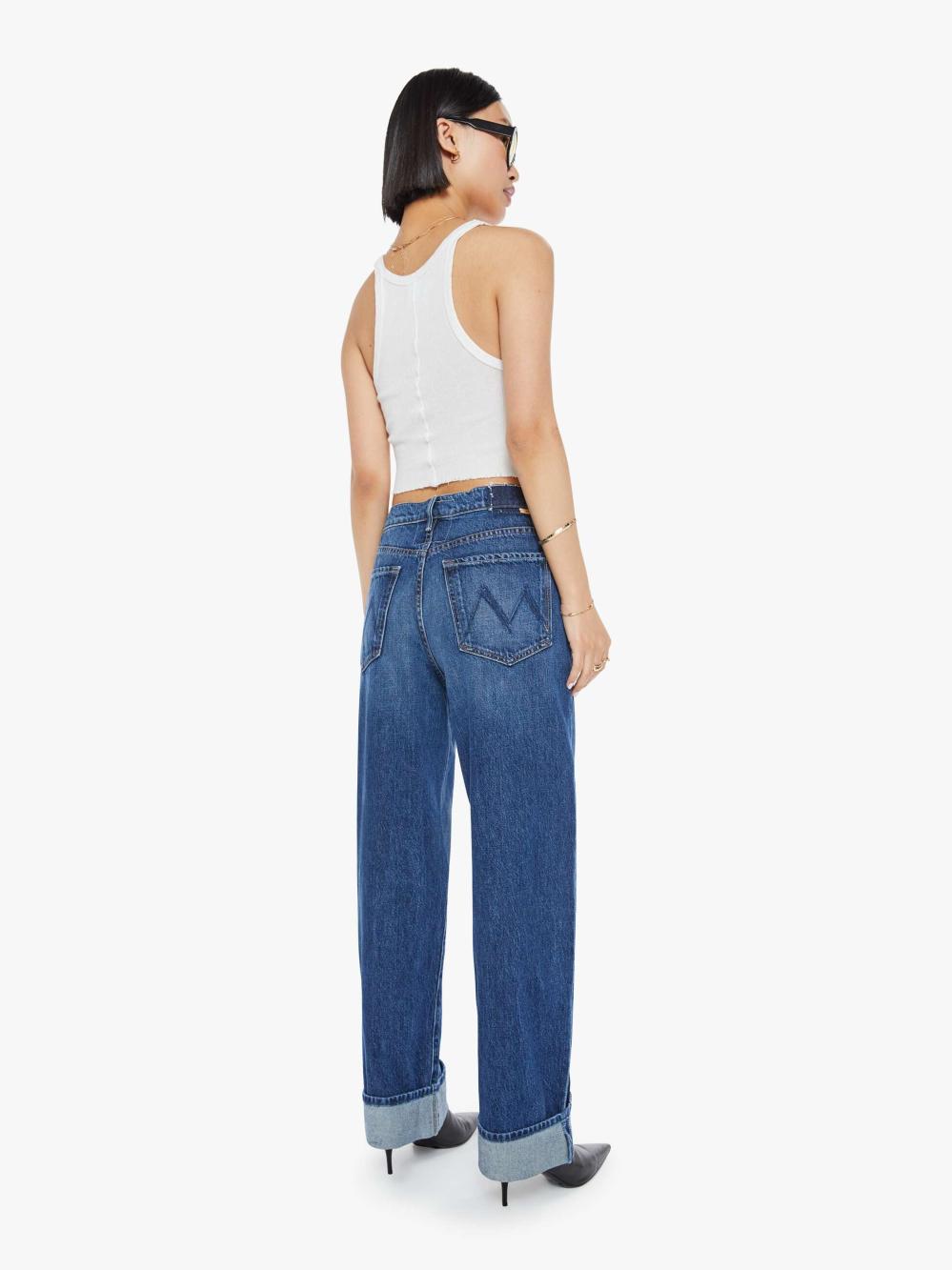 Women Petites | Mother Denim PETITES The Lil' Spitfire Nerdy Cuff - Did You Bring Me Anything?