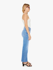 Women Petites | Mother Denim PETITES The Lil' Zip Rambler Flood - Out Of The Blue