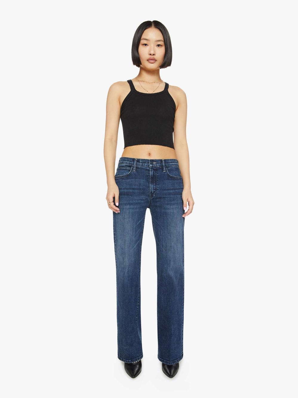 Women Relaxed | Mother Denim PETITES The Lil' Kick It - I Put A Spell On You