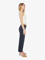 Women Relaxed | Mother Denim PETITES The Lil' Mid Rise Zip Rambler - Night In Venice