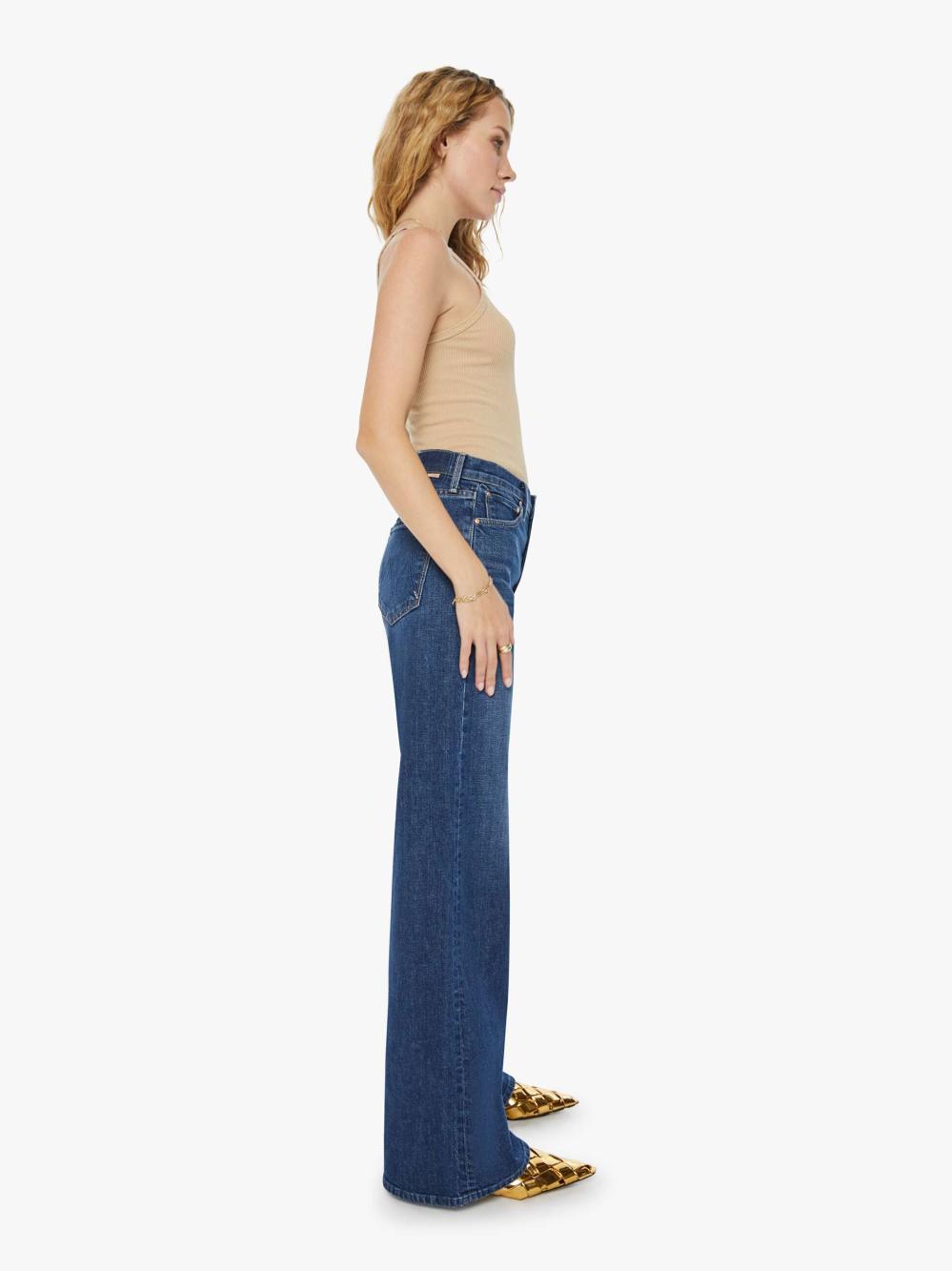 Women Relaxed | Mother Denim The Ditcher Roller Sneak - Cannonball