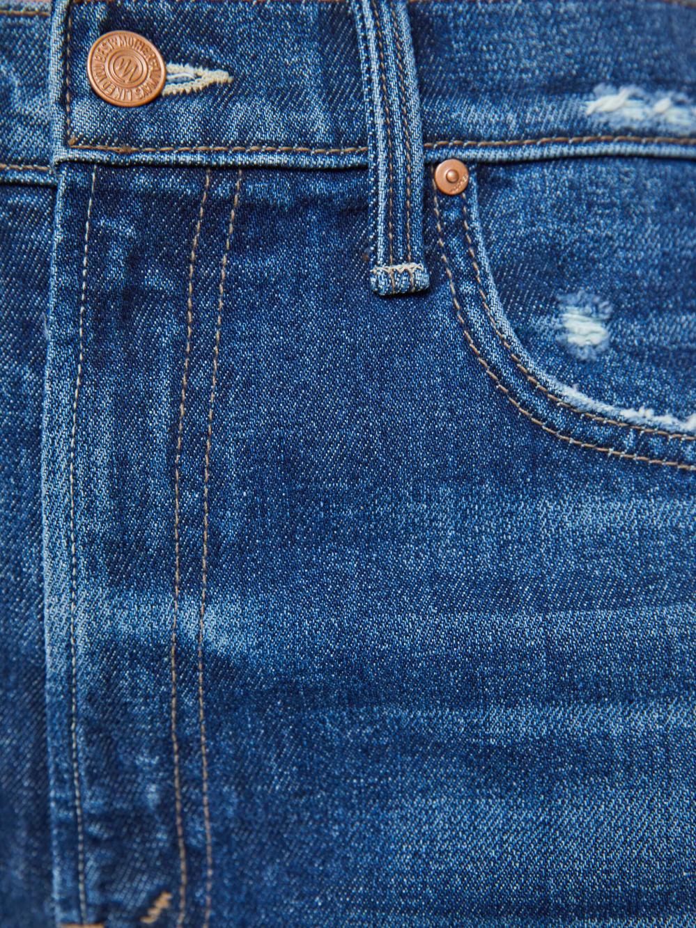 Women Relaxed | Mother Denim The Fangirl Flood - Yee Haw