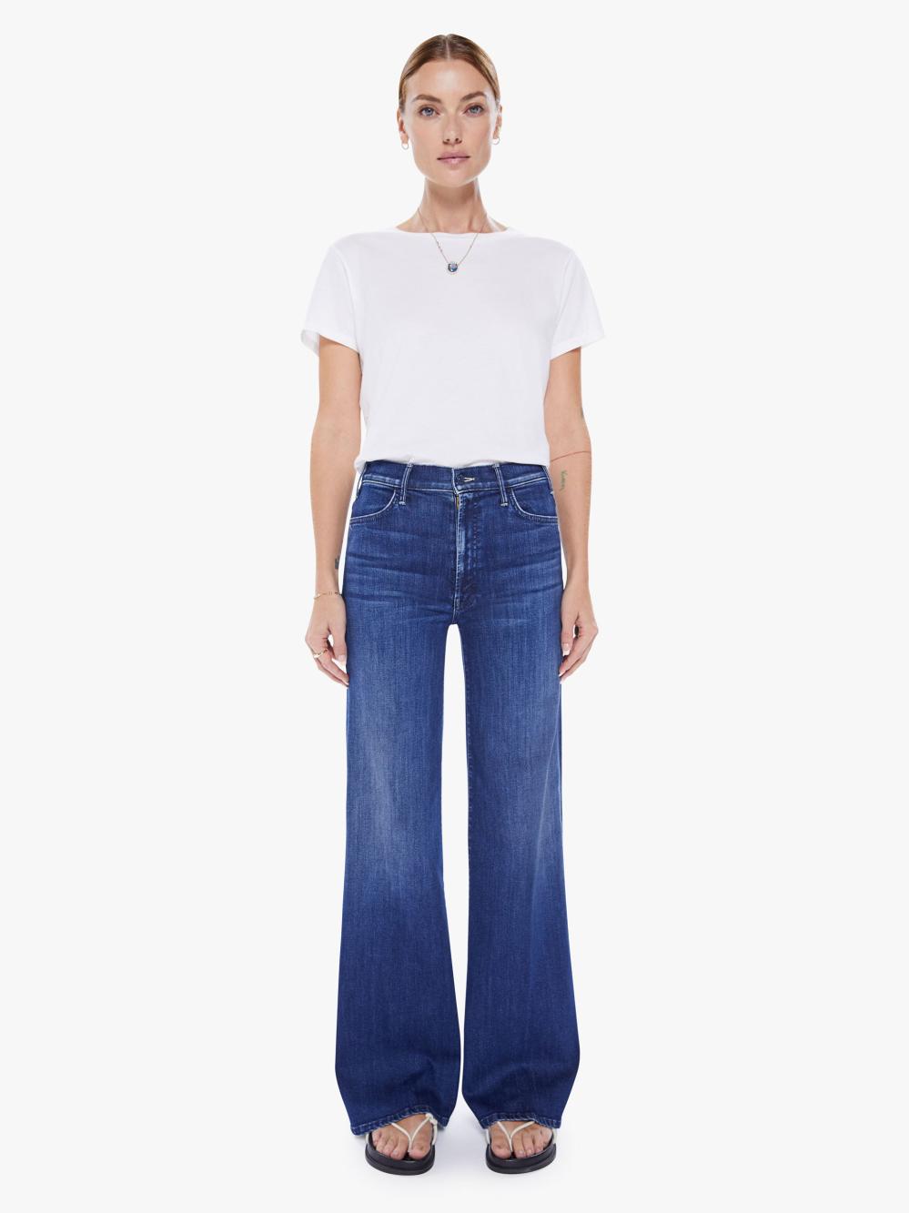 Women Relaxed | Mother Denim THE HUSTLER ROLLER SNEAK HEIRLOOM
