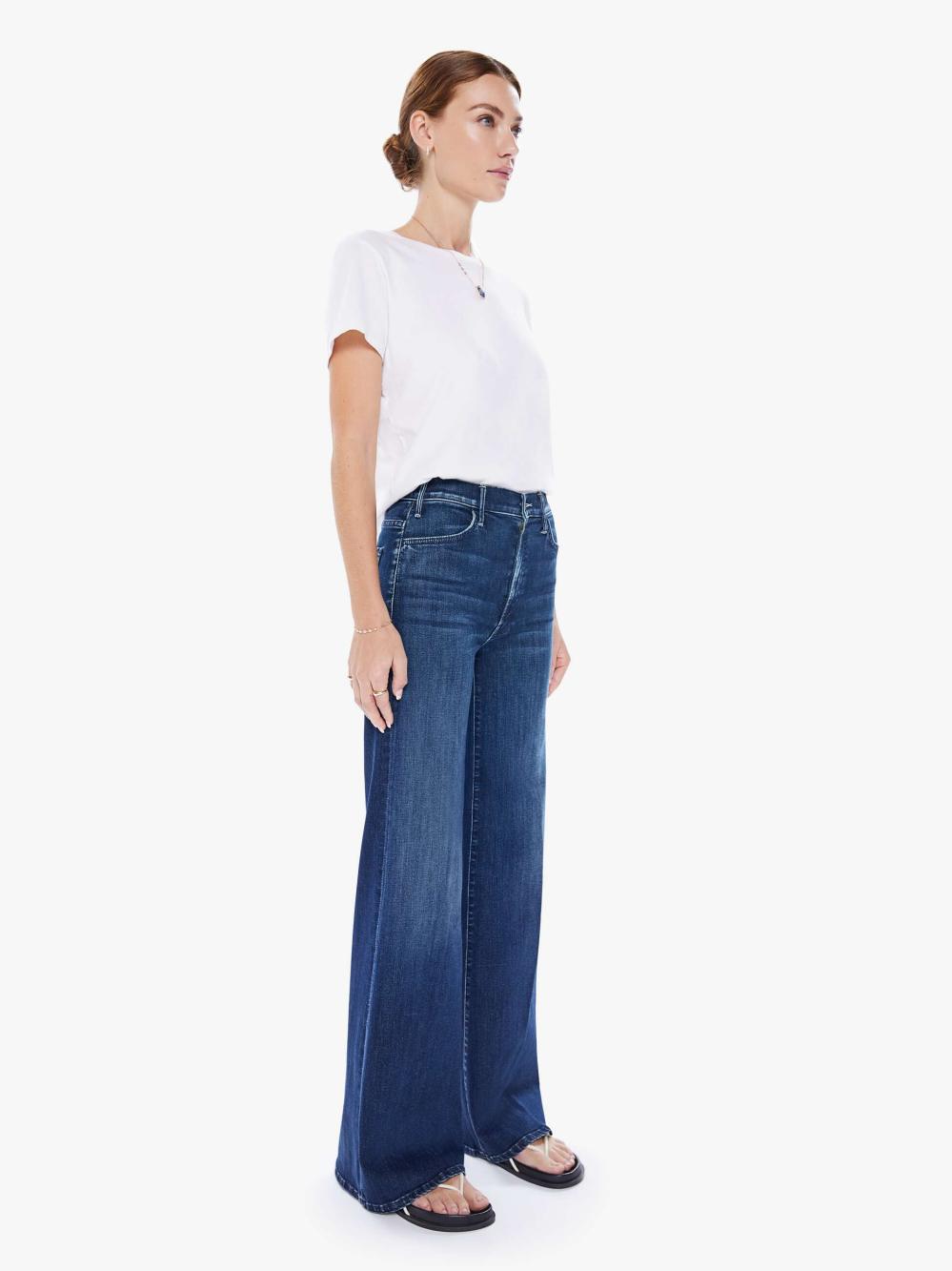 Women Relaxed | Mother Denim THE HUSTLER ROLLER SNEAK HEIRLOOM