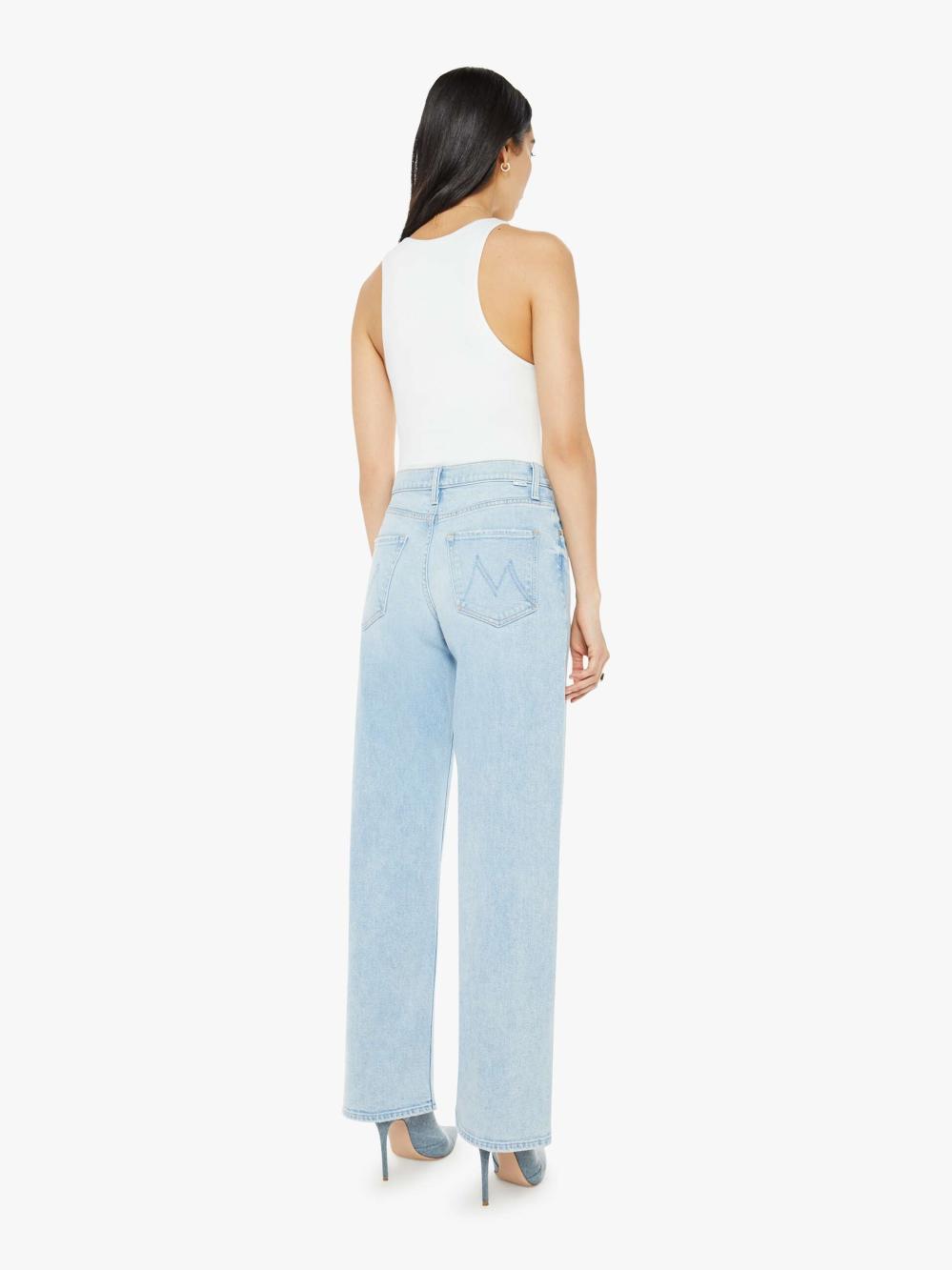 Women Relaxed | Mother Denim The Spinner Zip Sneak - Light As A Feather