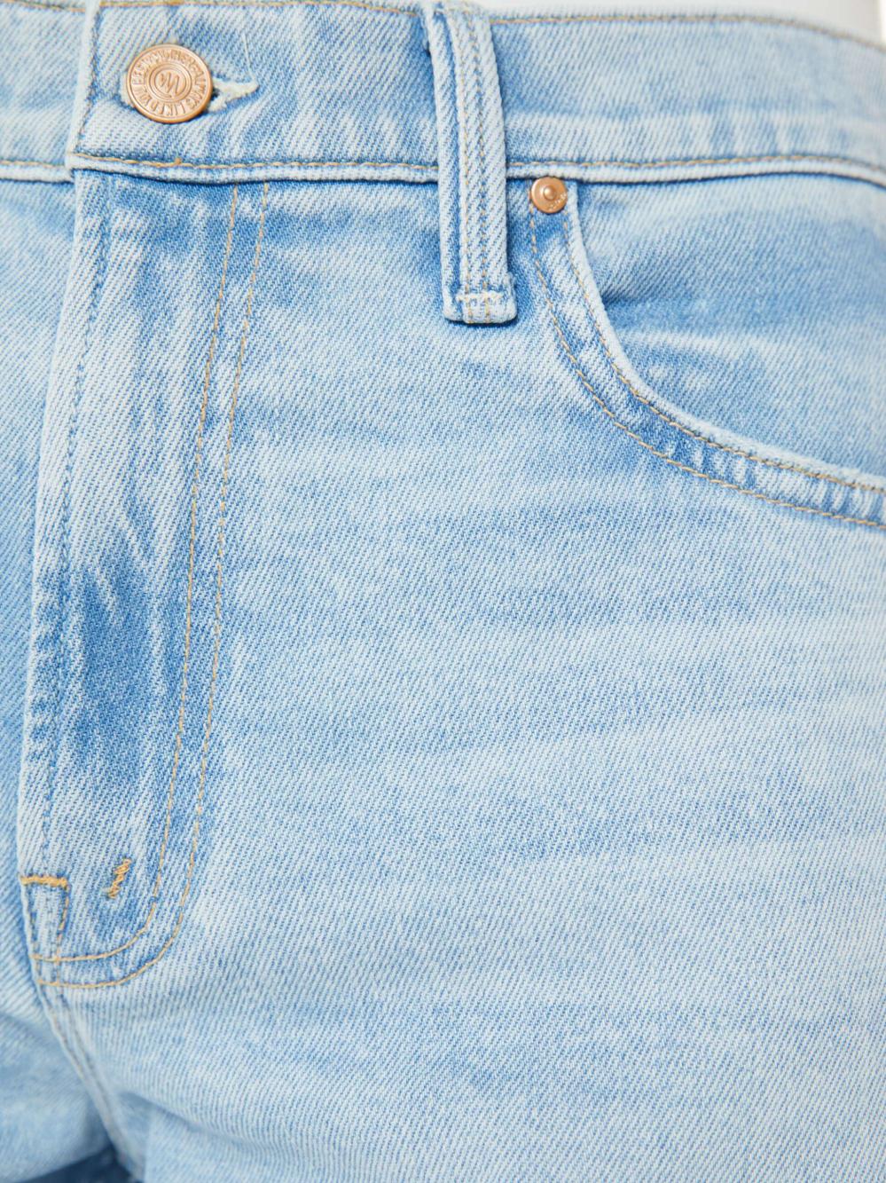 Women Relaxed | Mother Denim The Spinner Zip Sneak - Light As A Feather