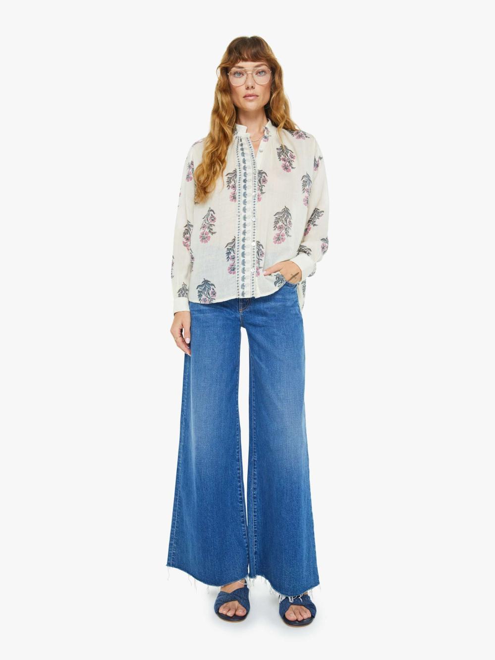 Women Shirts | Mother Denim Alix Of Bohemia Kiki Shirt - Mirabilis