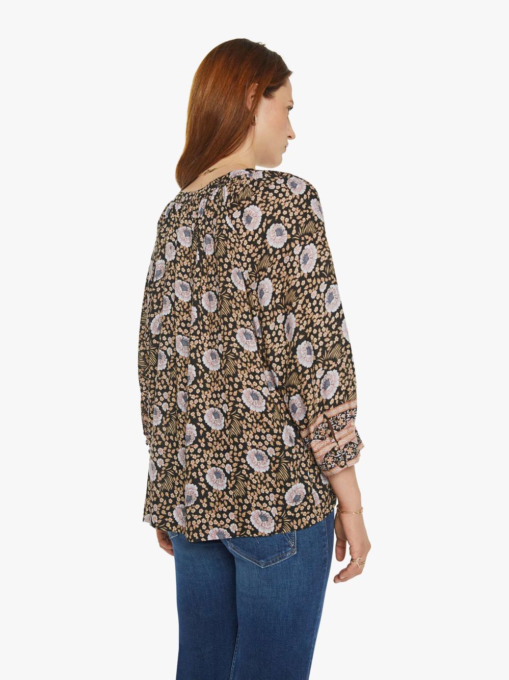 Women Shirts | Mother Denim Natalie Martin Remy Top - Vintage Flowers Sepia
