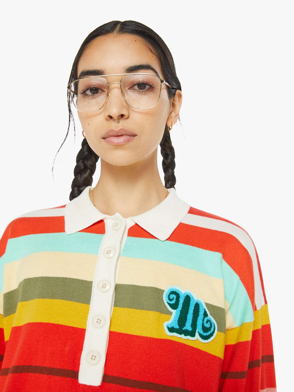 Women Shirts | Mother Denim The Penalty Kick - Rainbow - So Knotty