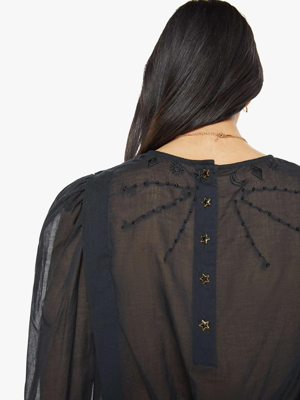 Women Shirts | Mother Denim The Straight Lace - Invisible Ink