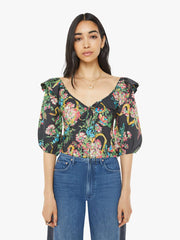 Women Shirts | Mother Denim The Sweet Talker Top - Wicked Wildflowers