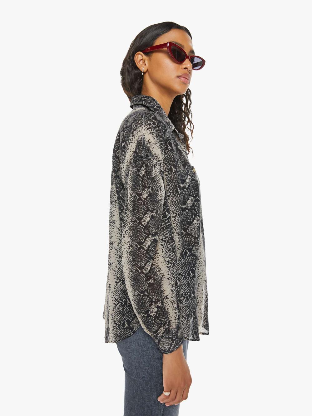 Women Shirts | Mother Denim The Thin Veil Button Down - Boa Babe