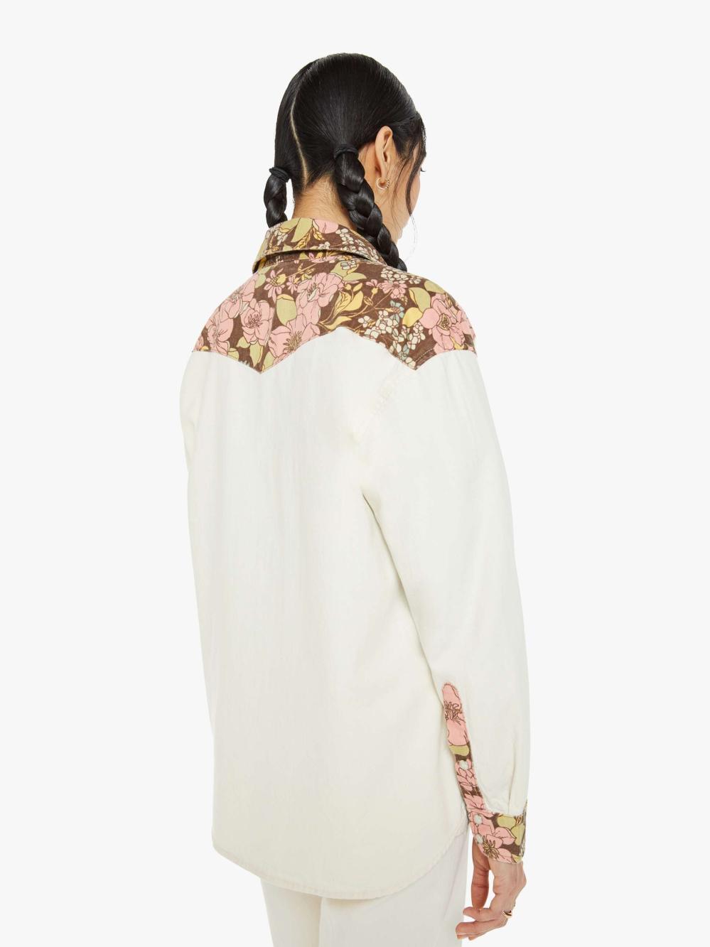 Women Shirts | Mother Denim The Tycoon - Boutonniere Bouquet