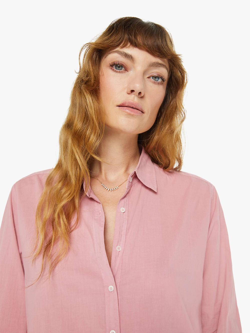 Women Shirts | Mother Denim XiRENA Beau Shirt - Rose Petal