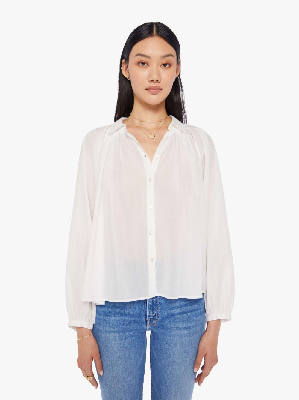 Women Shirts | Mother Denim XiRENA FABIENNE SHIRT WHITE