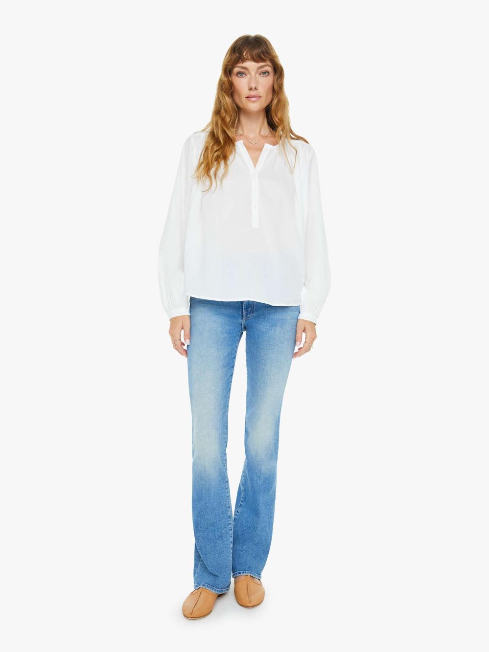 Women Shirts | Mother Denim XiRENA Hennessy Top - White