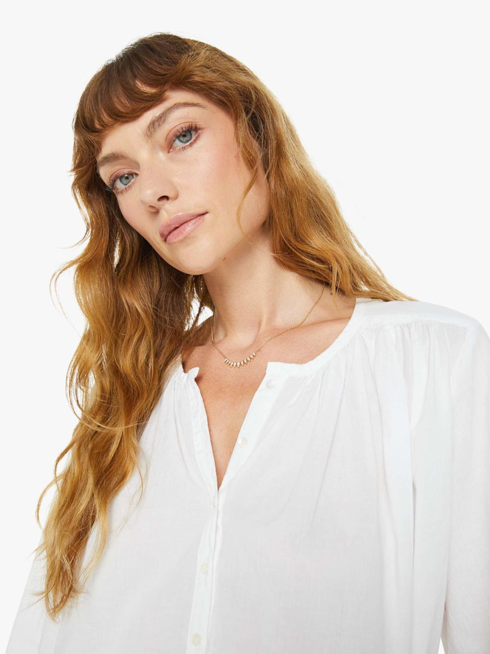 Women Shirts | Mother Denim XiRENA Hennessy Top - White