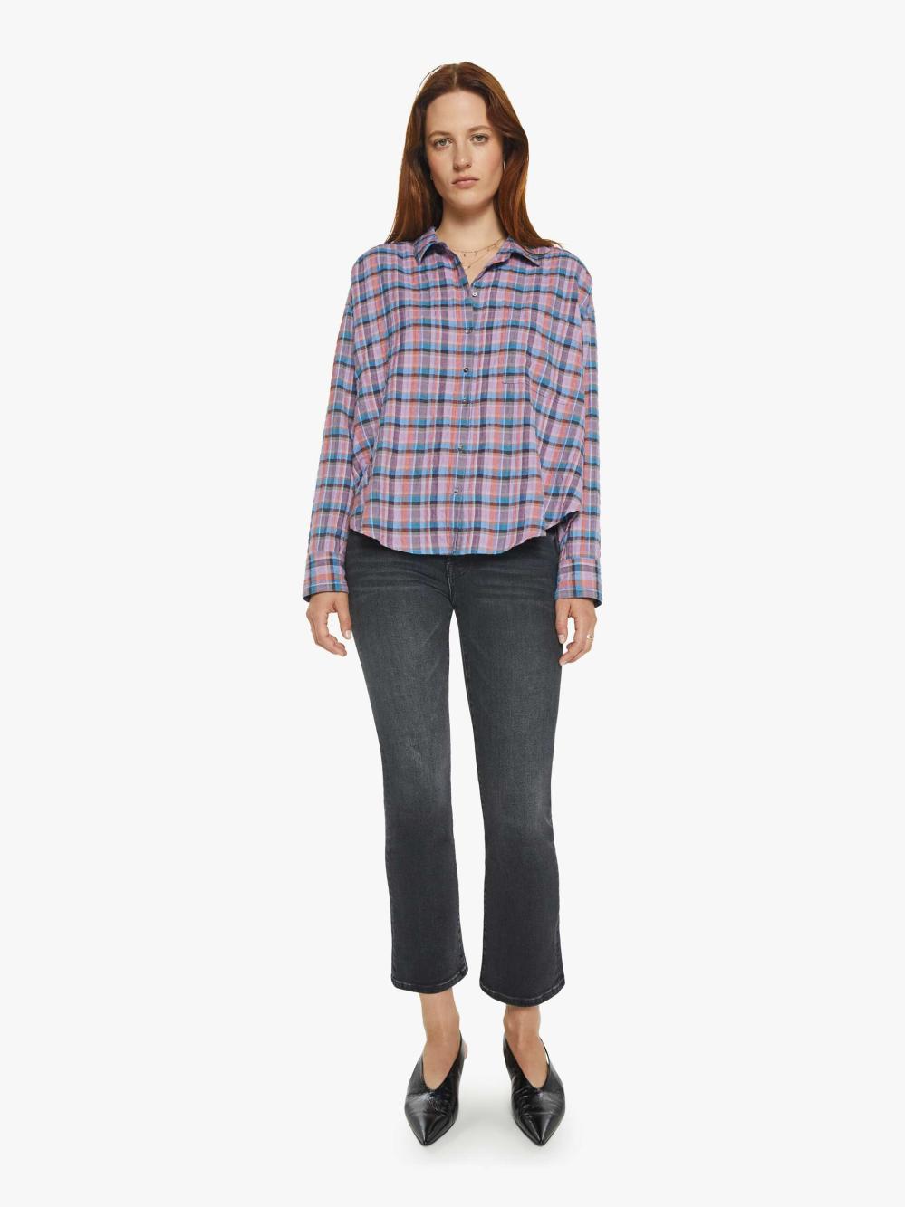 Women Shirts | Mother Denim XiRENA Jordy Shirt - Moonstone