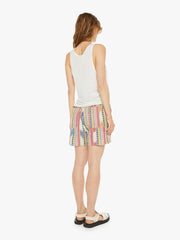 Women Shorts | Mother Denim Dr. Collectors P62 Weekend Short - St Tropez Ikat