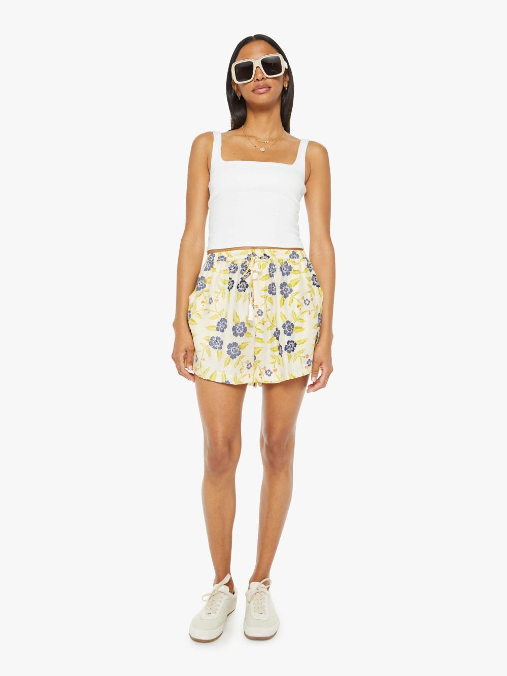 Women Shorts | Mother Denim Natalie Martin Jasper Shorts - Prairie Indigo