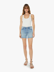 Women Shorts | Mother Denim THE SKIPPER SHORT AND LONG FRAY LEAP AT THE CHANCE