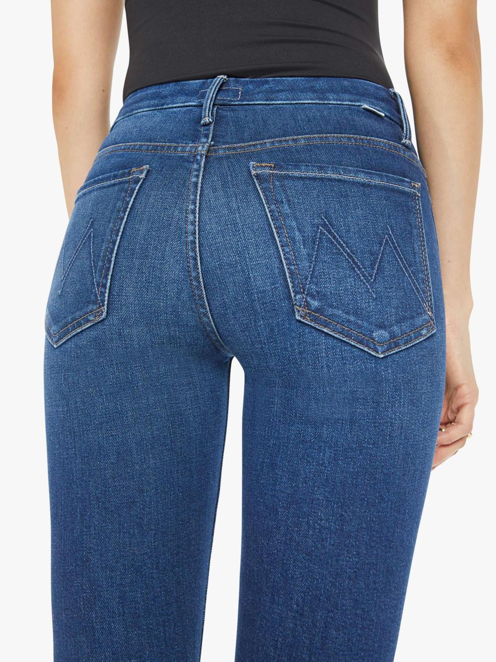 Women Skinny | Mother Denim High Waisted Looker Ankle - These Boots Are Made For Walkin'