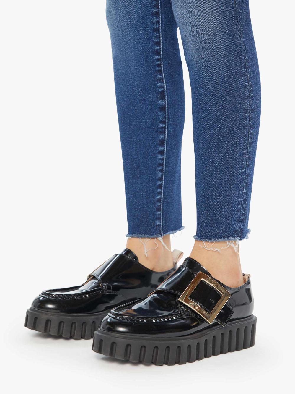 Women Skinny | Mother Denim The Looker Ankle Fray - Yakkity Yak