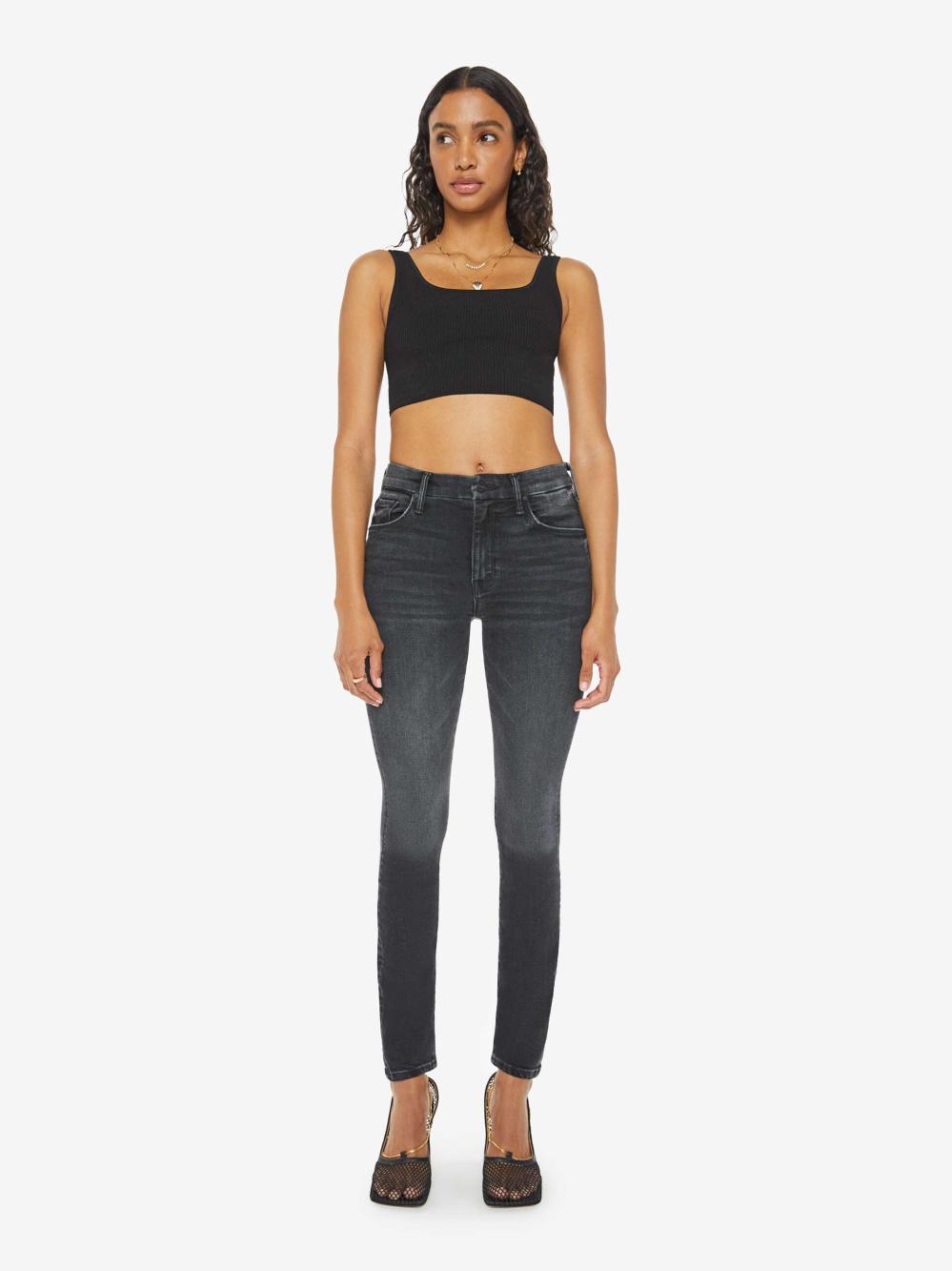 Women Skinny | Mother Denim The Looker - Not Today Satan