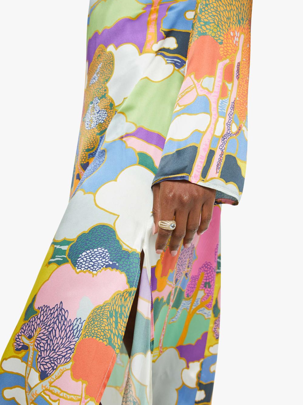 Women Skirts &amp; Dresses | Mother Denim Alix Of Bohemia Nia Dress - Aurora