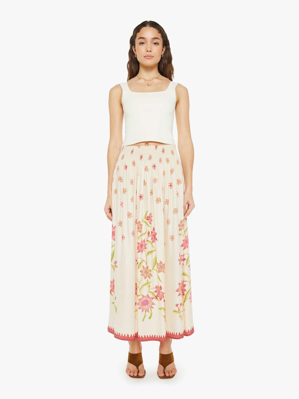 Women Skirts &amp; Dresses | Mother Denim Natalie Martin Bella Skirt - Starflower