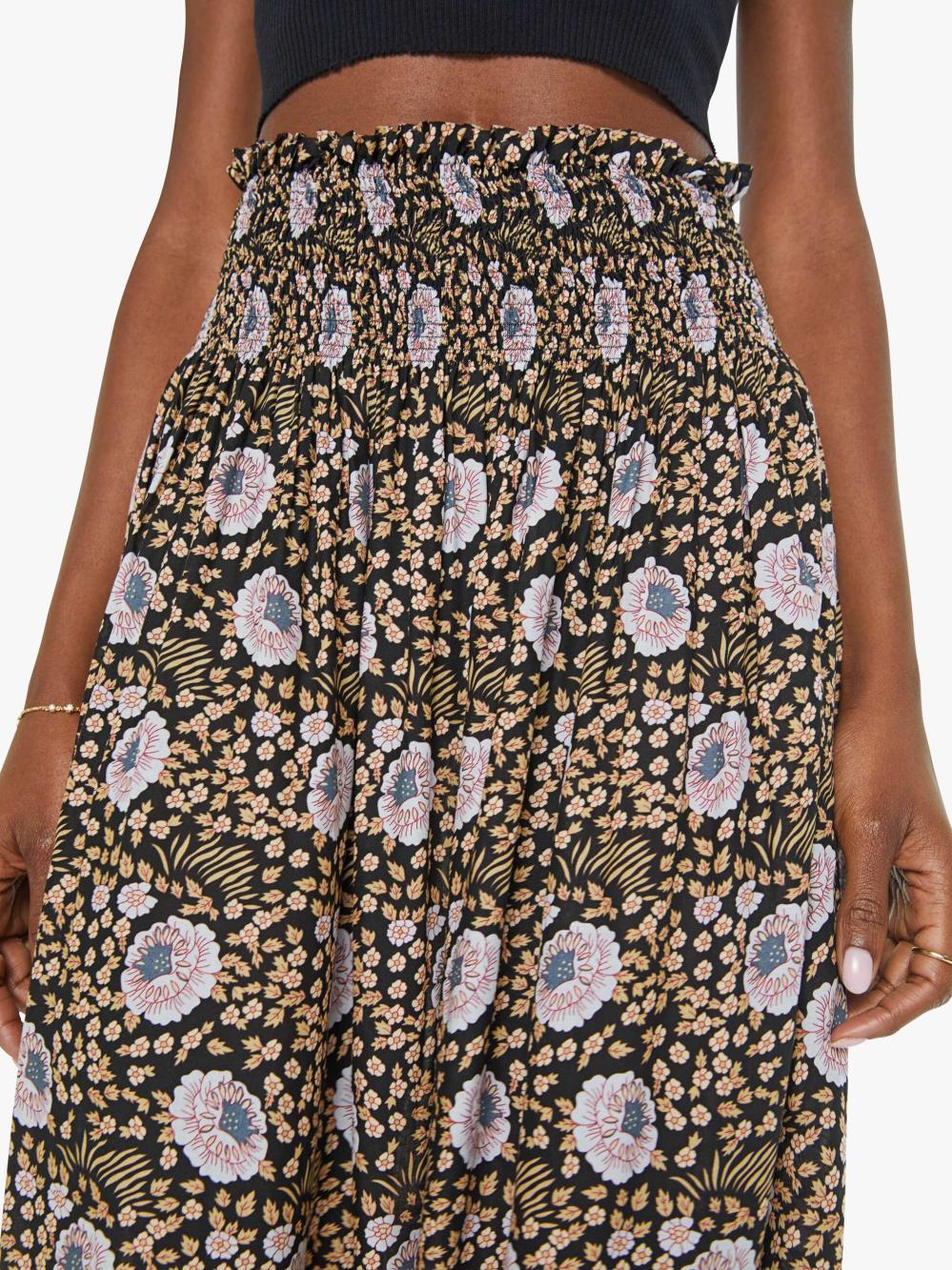 Women Skirts &amp; Dresses | Mother Denim Natalie Martin Bella Skirt - Vintage Flowers Sepia