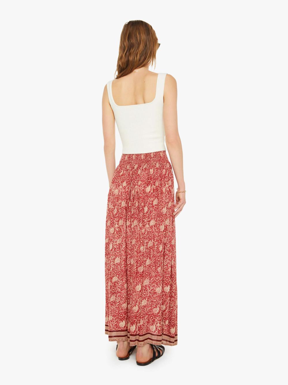 Women Skirts &amp; Dresses | Mother Denim Natalie Martin Bella Skirt - Water Lily Terracotta