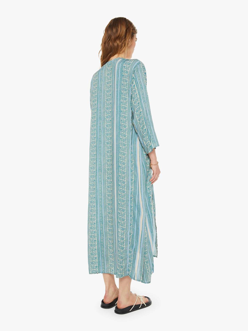 Women Skirts &amp; Dresses | Mother Denim Natalie Martin Isobel Dress - Paisley Stripe Pool