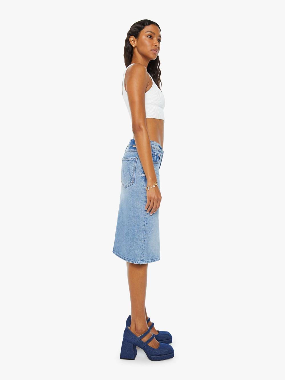 Women Skirts &amp; Dresses | Mother Denim The Ditcher Midi Skirt - Never Let Go