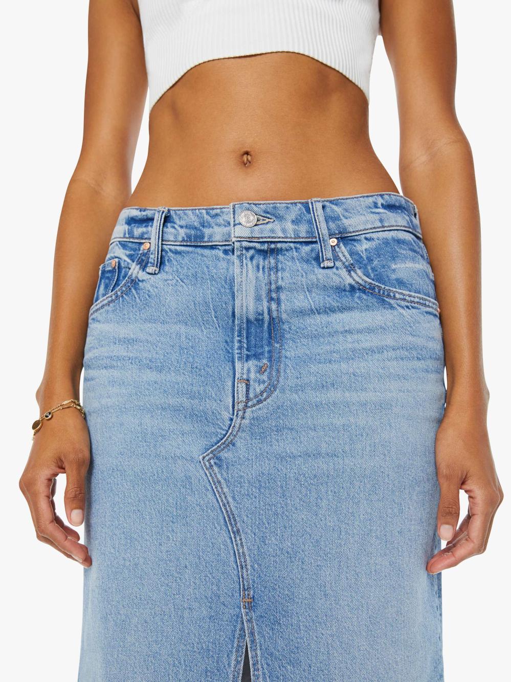 Women Skirts &amp; Dresses | Mother Denim The Ditcher Midi Skirt - Never Let Go