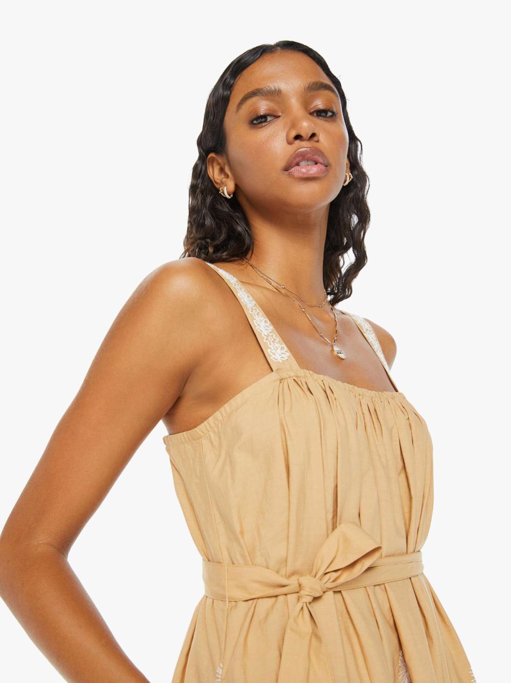 Women Skirts &amp; Dresses | Mother Denim The More Is More Maxi Dress - Blow Hard