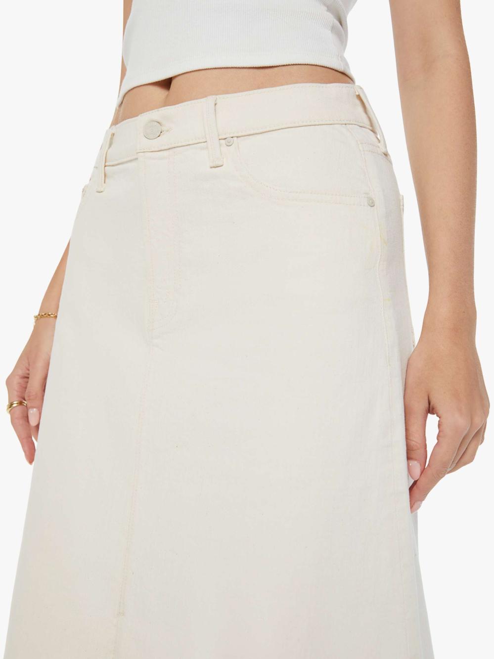 Women Skirts | Mother Denim The Down Low Spinner Midi - Act Natural