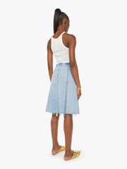 Women Skirts | Mother Denim The Half Swing Fray - Silent Treatment