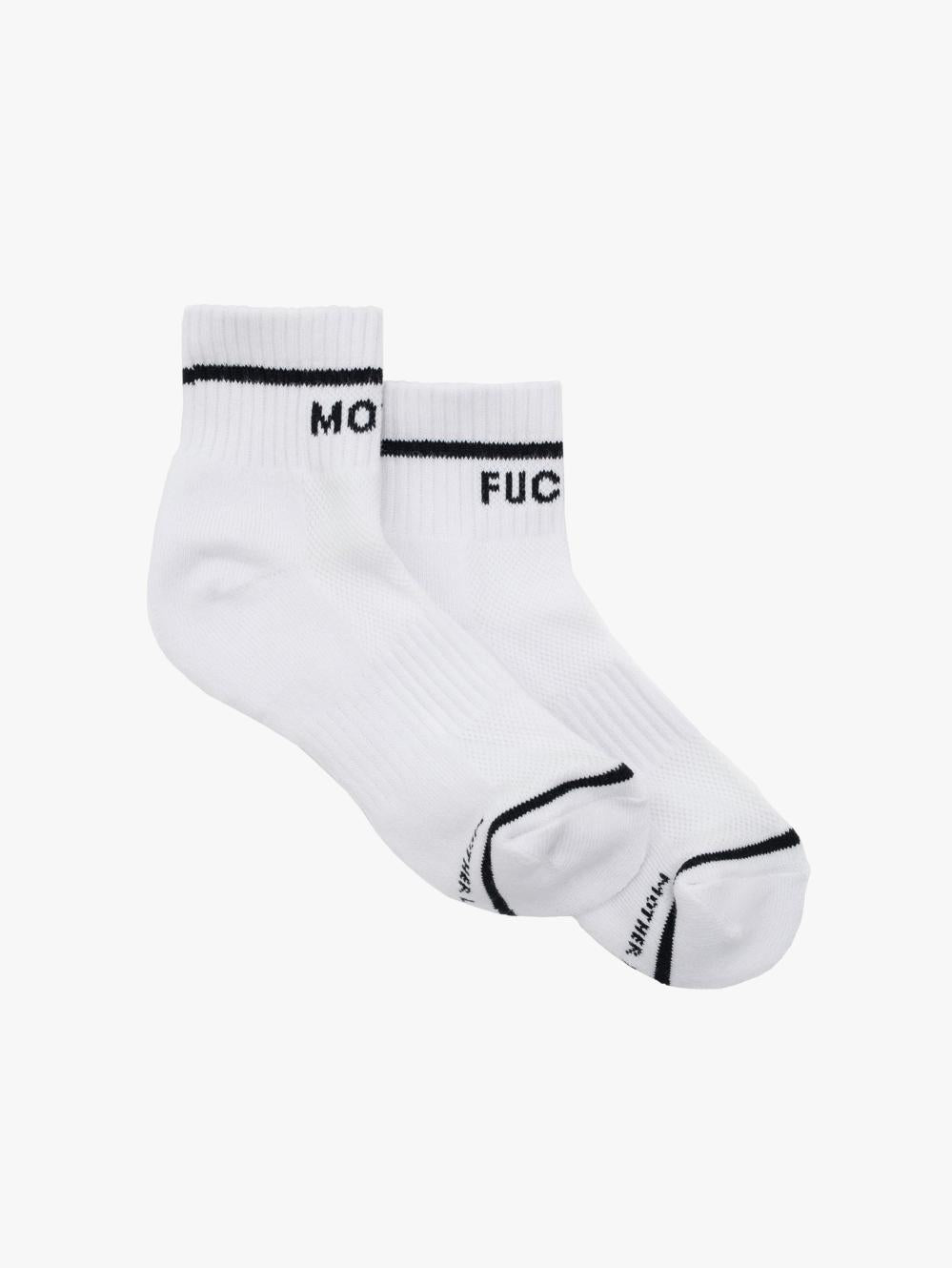 Women Socks | Mother Denim Baby Steps Ankle - MF White