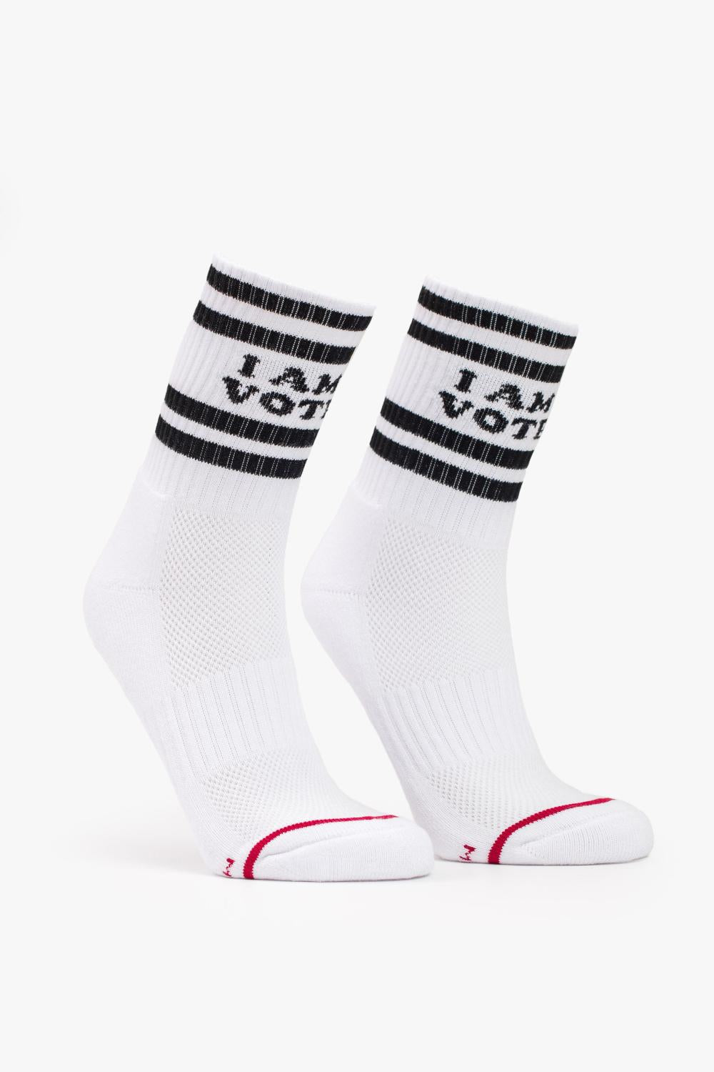 Women Socks | Mother Denim Baby Steps I Am A Voter
