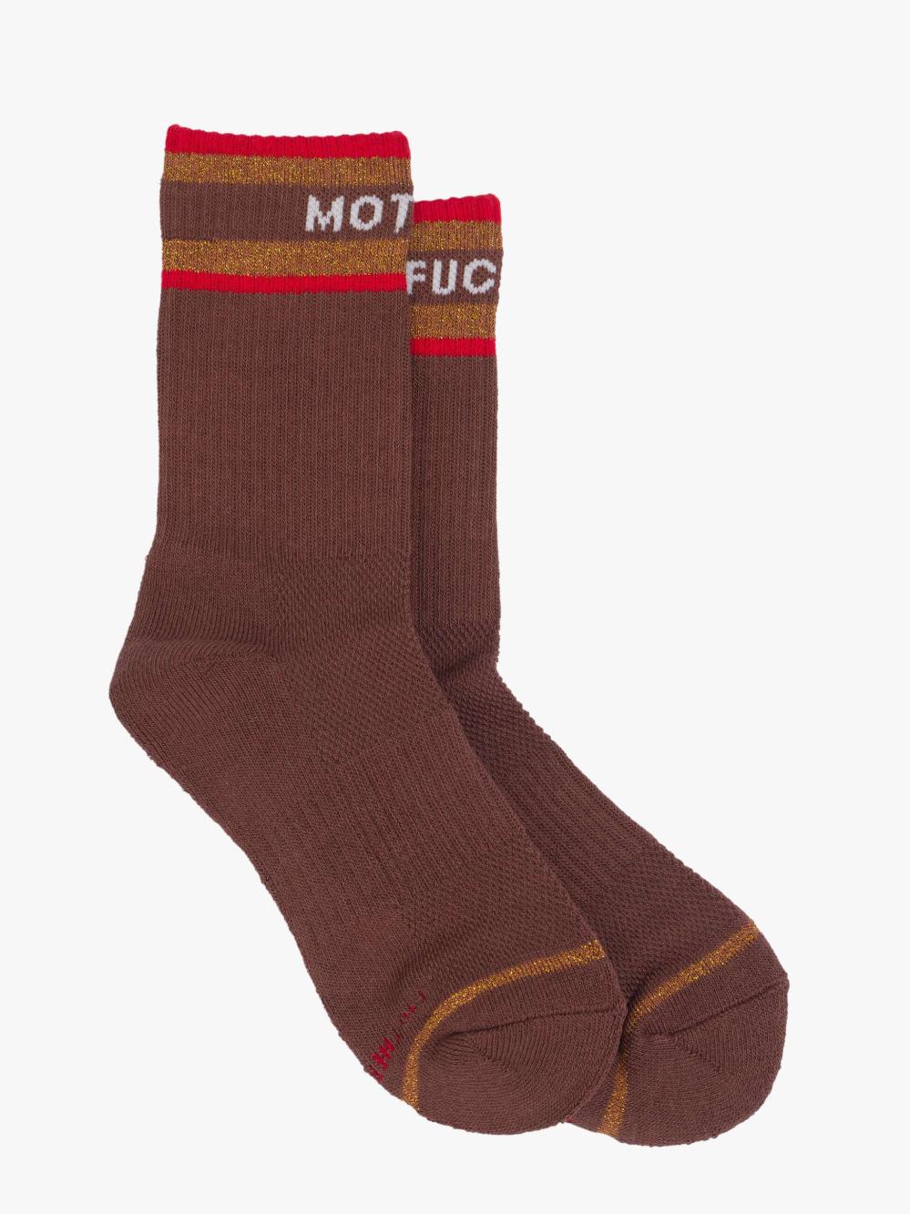 Women Socks | Mother Denim Baby Steps - MF Brown