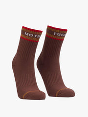 Women Socks | Mother Denim Baby Steps - MF Brown