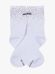 Women Socks | Mother Denim The Half Step - MF Rhinestones