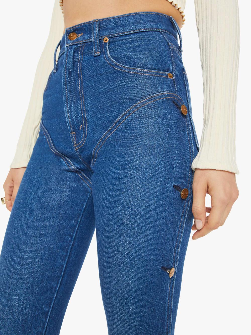 Women Straight | Mother Denim SNACKS! The Chapstick Hover - Secret Sauce