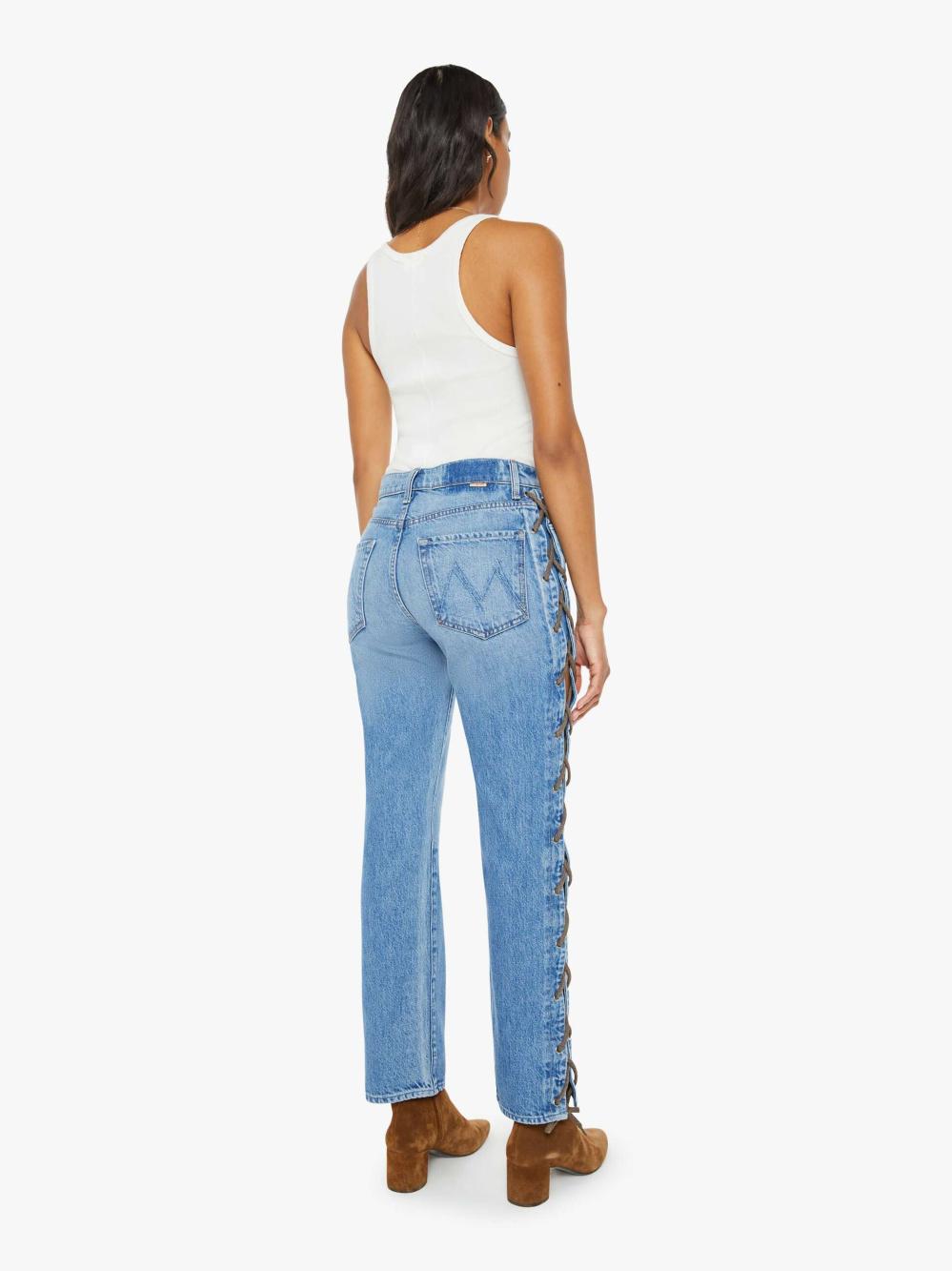 Women Straight | Mother Denim The Laced Hiker Hover - Dean's List