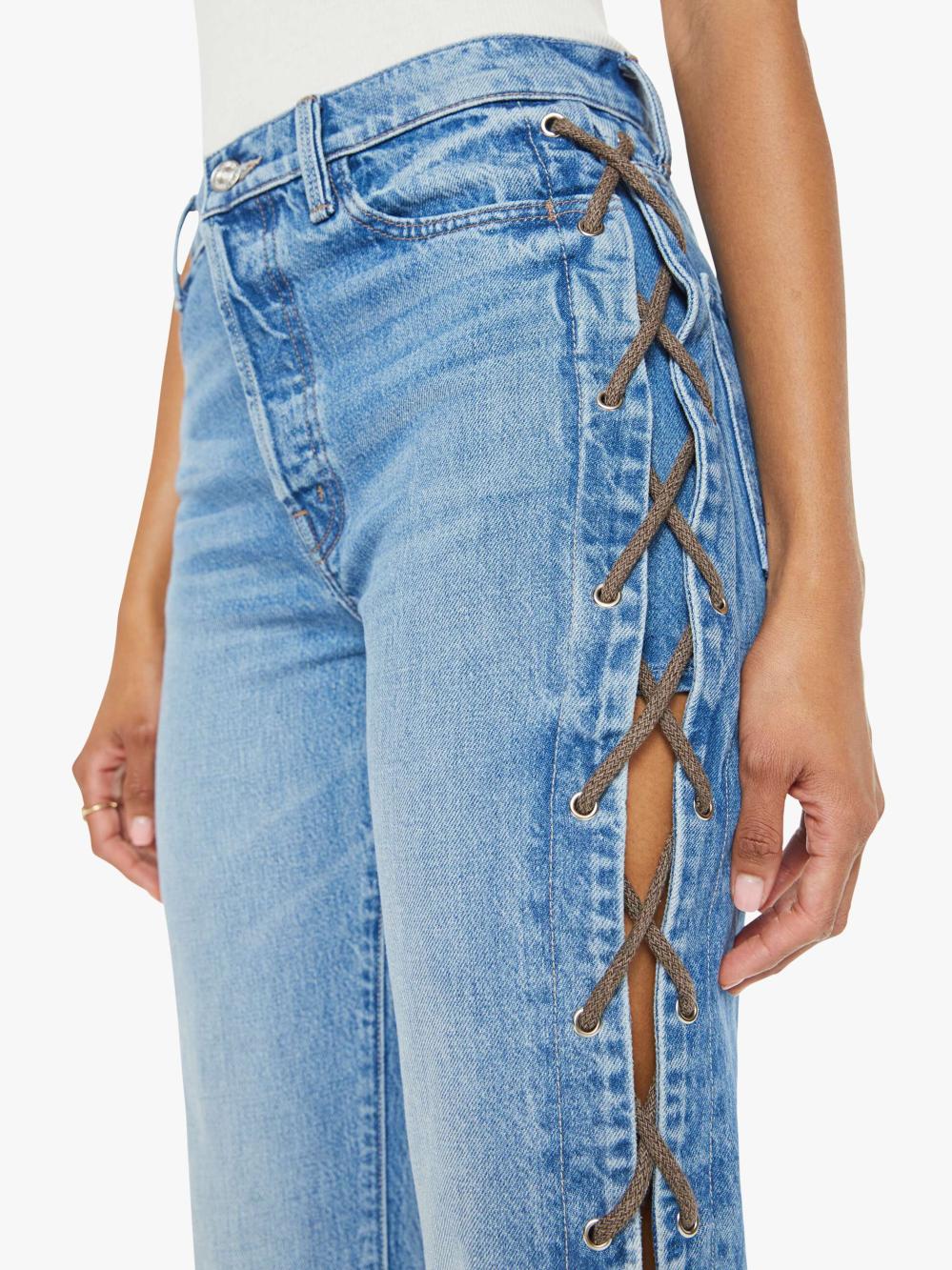 Women Straight | Mother Denim The Laced Hiker Hover - Dean's List