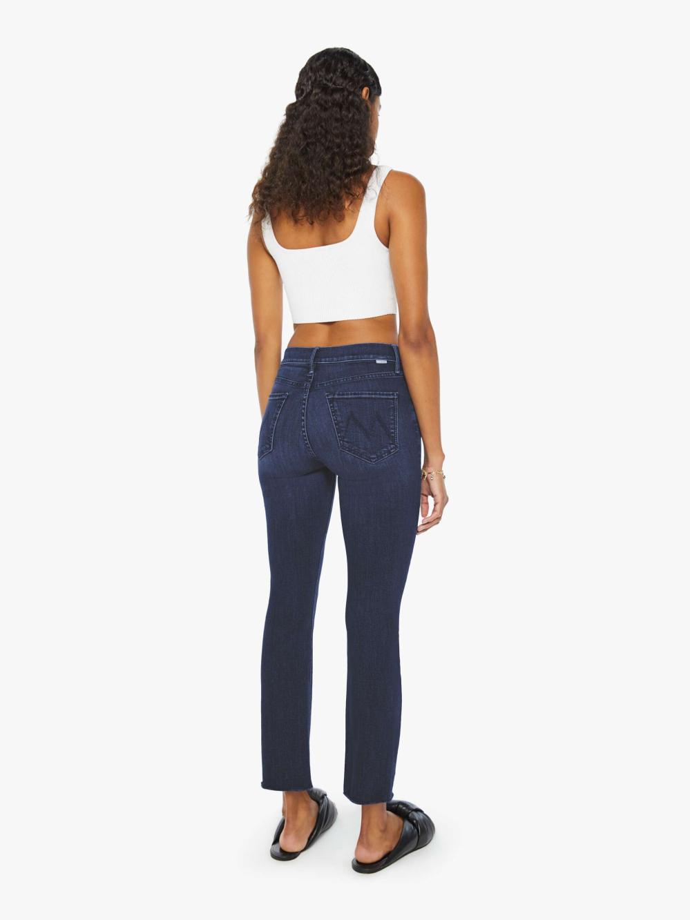 Women Straight | Mother Denim The Mid Rise Dazzler Ankle - Chip On My Shoulder
