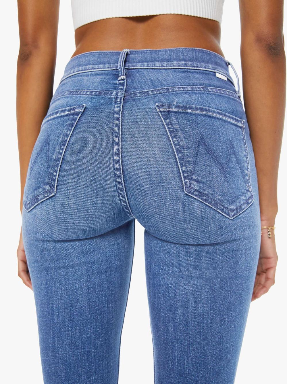 Women Straight | Mother Denim The Mid Rise Dazzler Ankle Fray - We The Animals