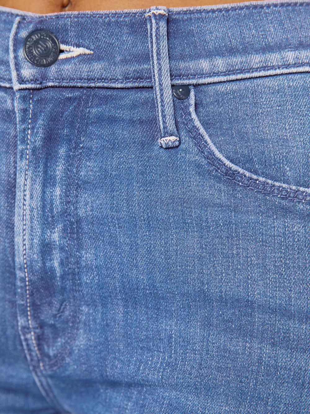 Women Straight | Mother Denim The Mid Rise Dazzler Ankle Fray - We The Animals