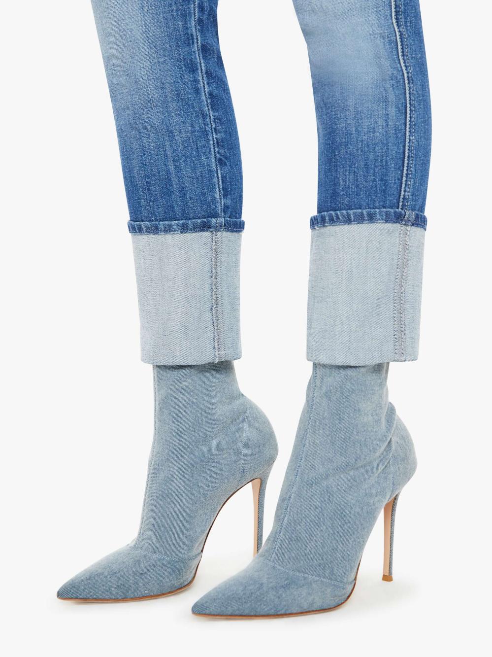 Women Straight | Mother Denim The Pony Boy Ankle - Loafers And Lassos